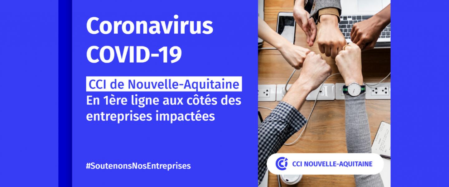 Les CCI de Nouvelle-Aquitaine soutiennent les entreprises !