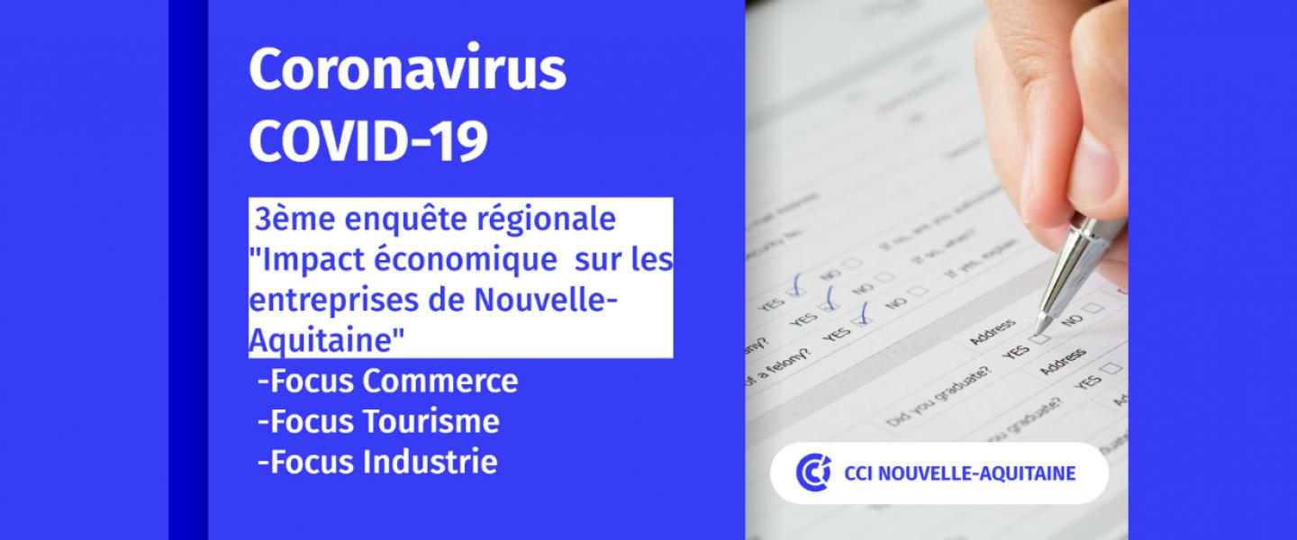 Enquete régionale impact économique covid 19 nouvelle aquitaine